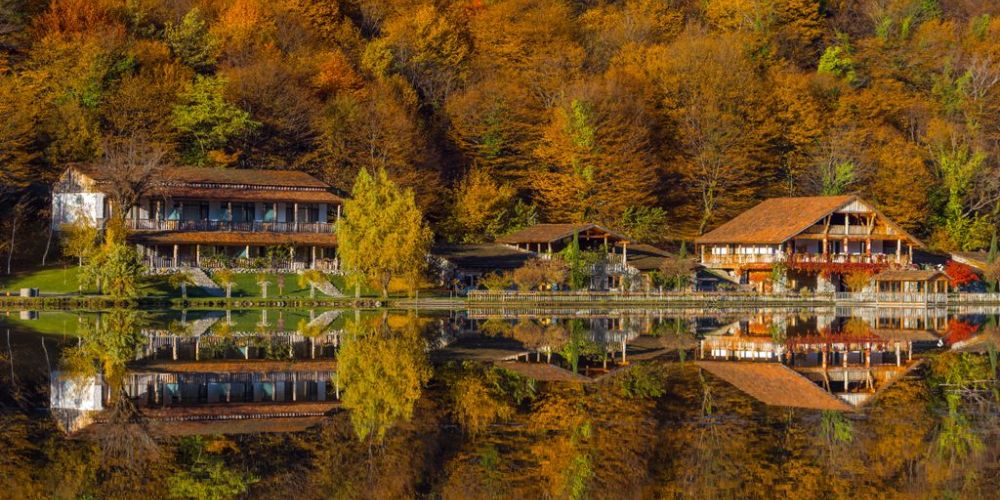 Оздоровительный отдых в Грузии. Отель Lopota Lake Resort